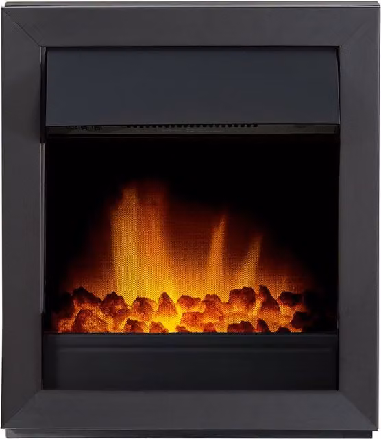 Adam Fires & Fireplaces Vancouver Built-in Electric Fire in Black