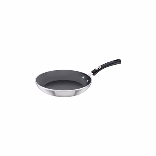 Tramontina Non-Stick Aluminium Frying Pan with Silicone Handle, Black or Grey, 1.0 l – 1