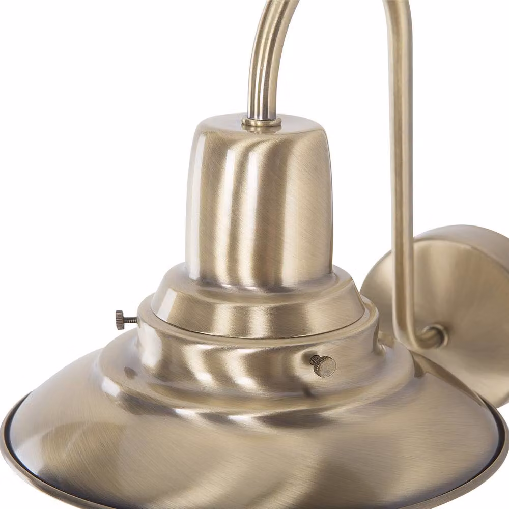 Wyld and Coco Bronze Industrial Glam Metal Wall Lamp – 3