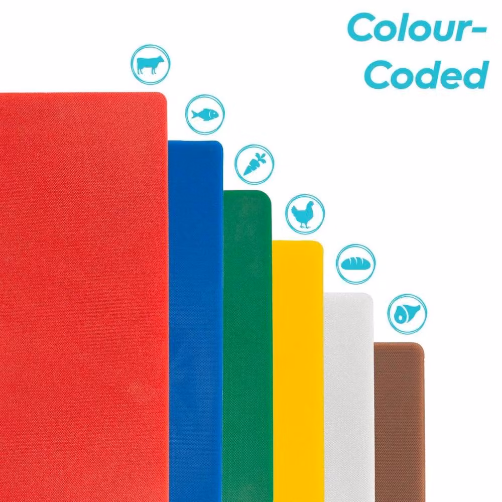 Havendro 6-Piece Multicolour Plastic Rectangular Cutting Board Set – 3