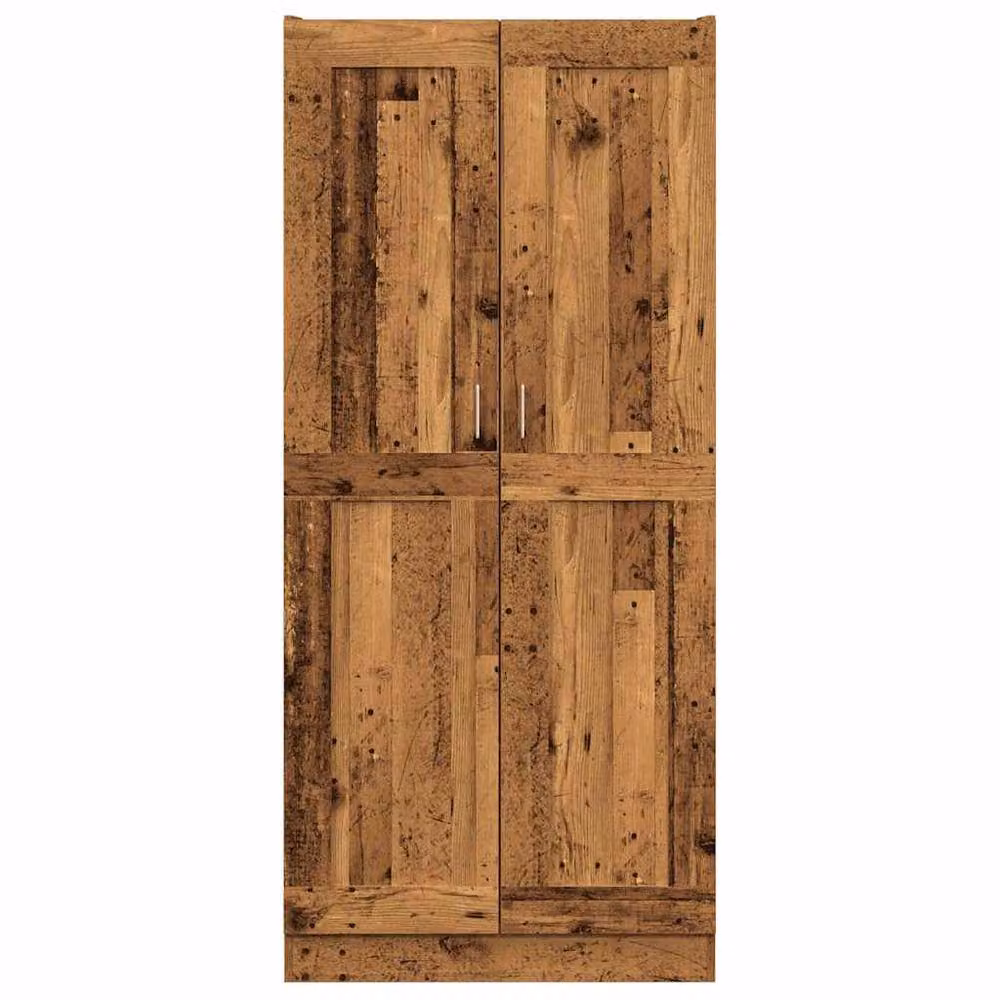 Berkfield Home Highboard in Old Wood Brown, W/D/H: 82.5 x 30.5 x 185 cm – 3