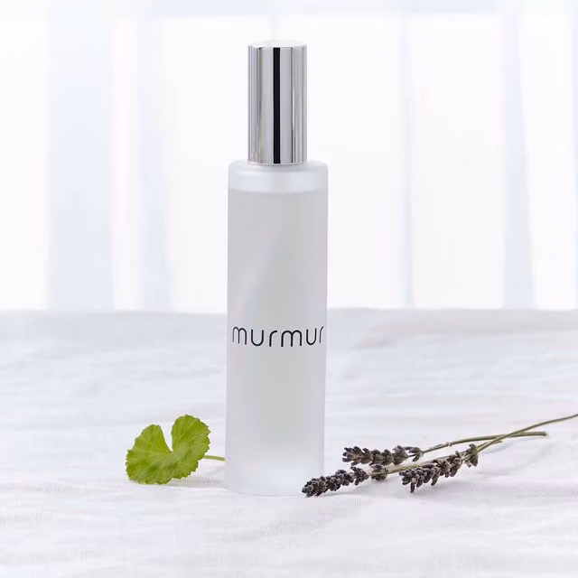 Murmur Sleep Room Spray in Silver and White
