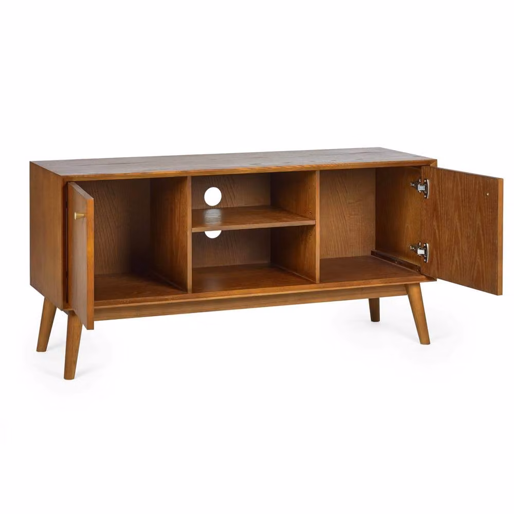 Cheshire Premium Macrae Media Unit in Brown Ash Wood – 2