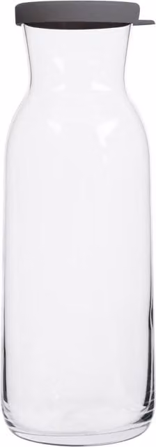 LAV Fonte Glass Carafe with Lid, Grey, 1.2 l