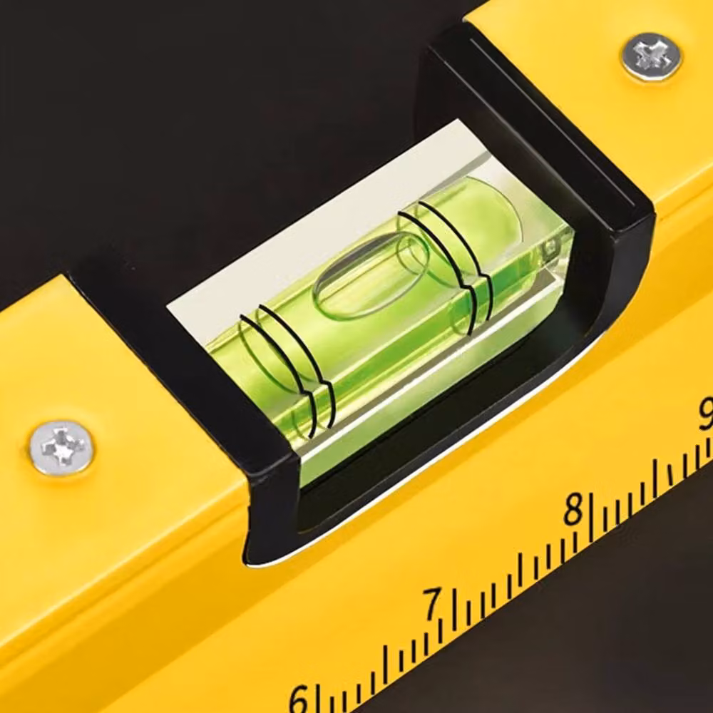 Kelvenix 3 Piece Magnetic Builders Spirit Level Set in Yellow – 4