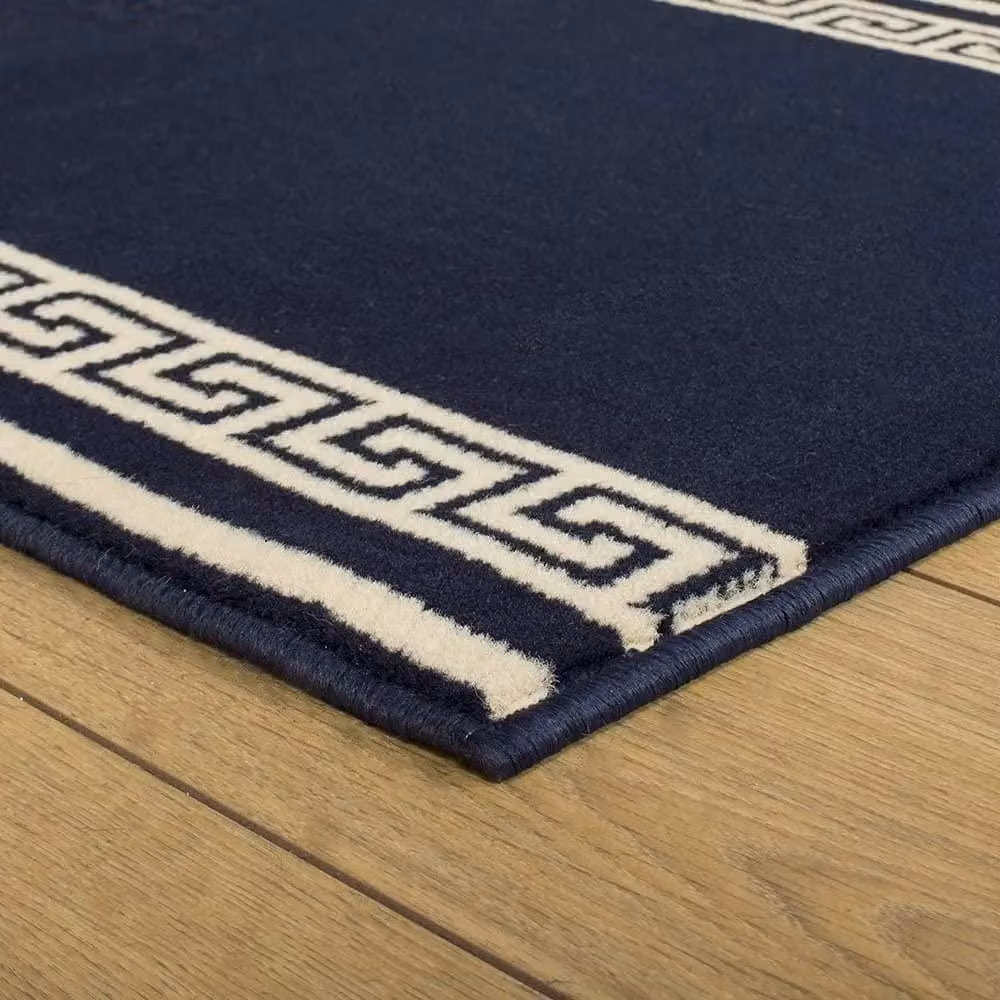 runrug Key Hallway Runner Rug in Blue, W/D/H: 60 x 270 x 0.9 cm – 7