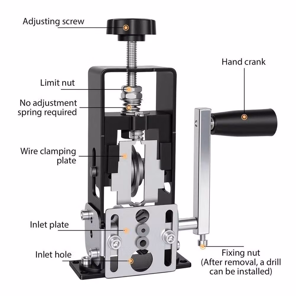SPETLEK Powered Wire Stripping Machine for Copper, Black – 2