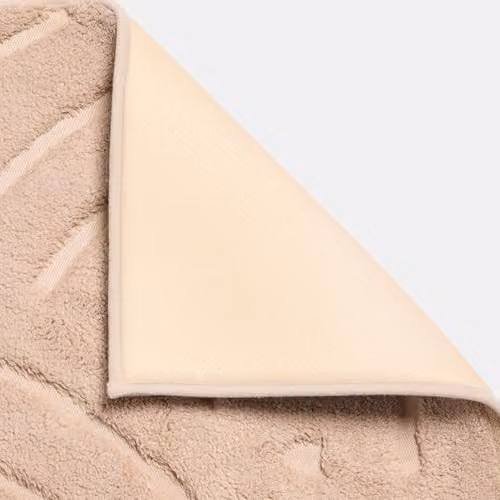 OHS Hand-Tufted Abstract Arches Area Rug in Brown and Beige, W/D: 120 x 170 cm – 2