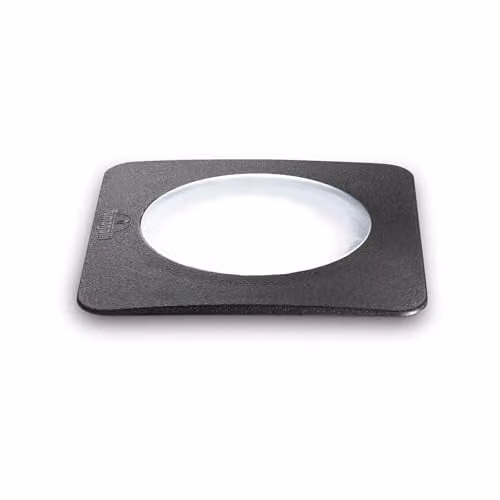 Netlighting Ceci Large Square LED Outdoor Recessed Ground Light, Black, IP67