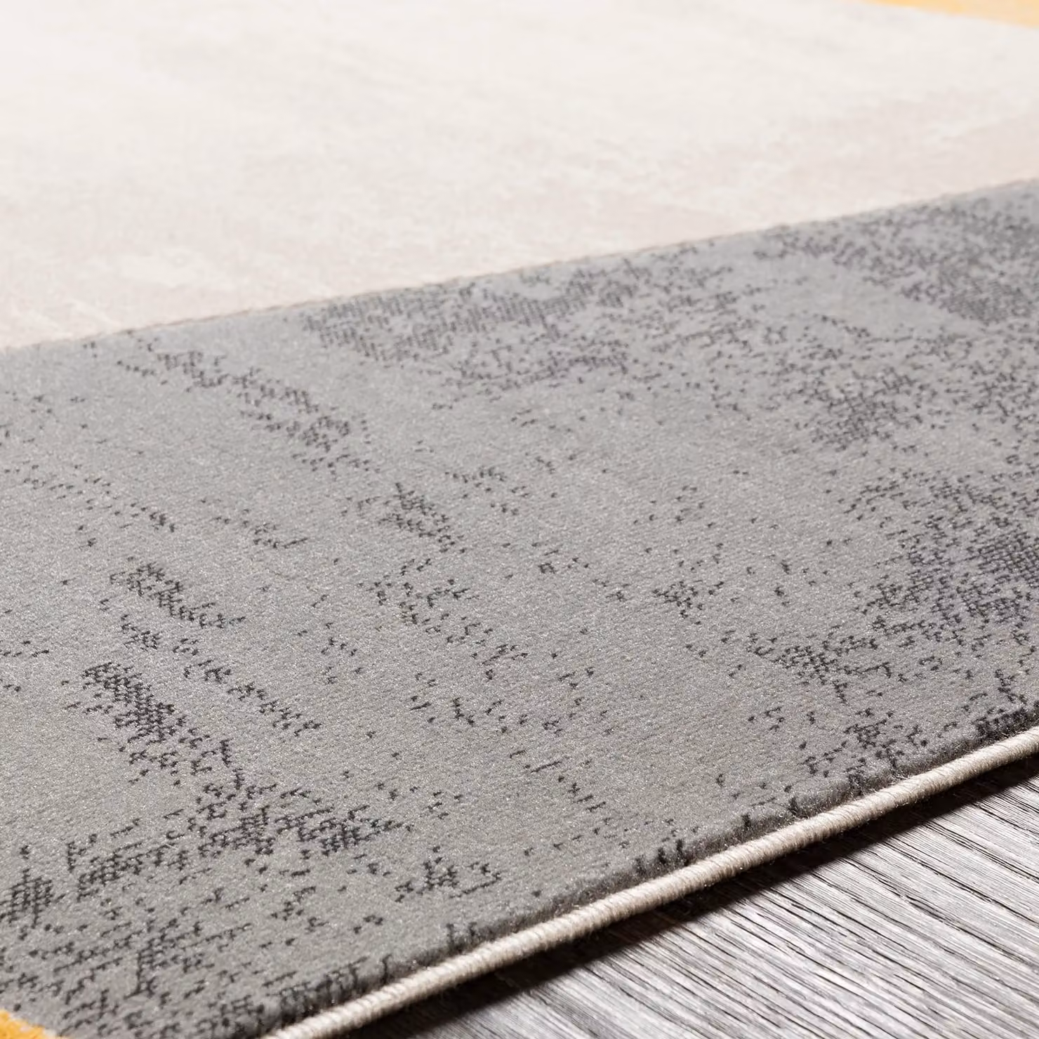 Livabliss Modern Abstract Rug in Yellow, Grey and Blue, W: 160 cm, L: 220 cm – 3