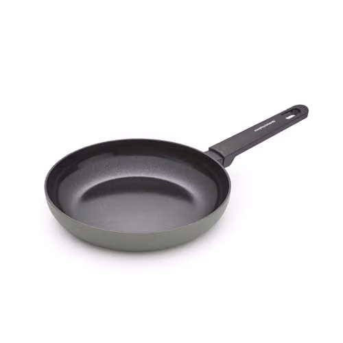 Morphy Richards Green Aluminium Frying Pan with Ceramic Coating, Diameter: 24 cm