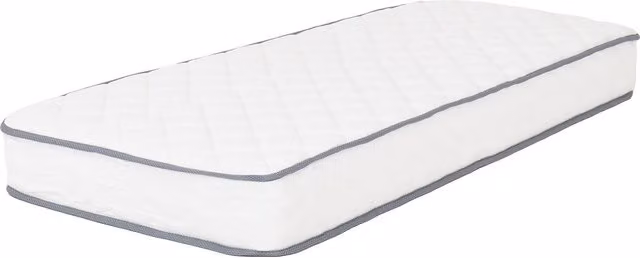 Seconique Yasmin Single Roll-Up Pocket Spring Mattress, White, W/D/H: 90 x 190 x 20 cm