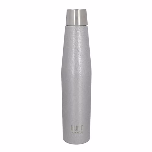 Built Apex Insulated Stainless Steel Water Bottle with Leakproof Perfect Seal Lid, Silver, 540 ml