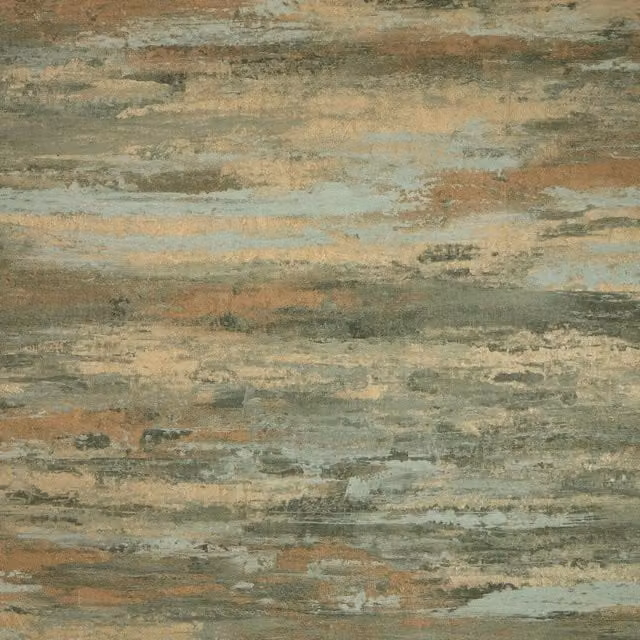 I Love Wallpaper Seychelles Abstract Washable Wallpaper in Green and Gold