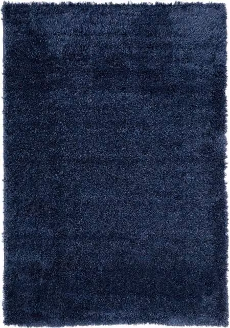 Kukoon Blue Super Soft Shaggy Area Rug, W: 200 cm, D: 290 cm – 1