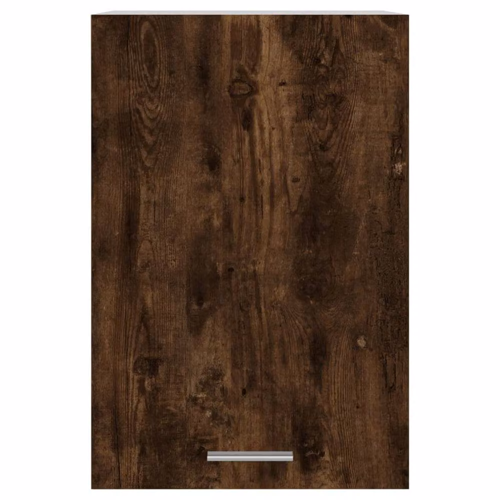 Berkfield Home Smoked Oak Hanging Kitchen Cabinet in Brown, W/D/H: 39.5 x 31 x 60 cm – 5