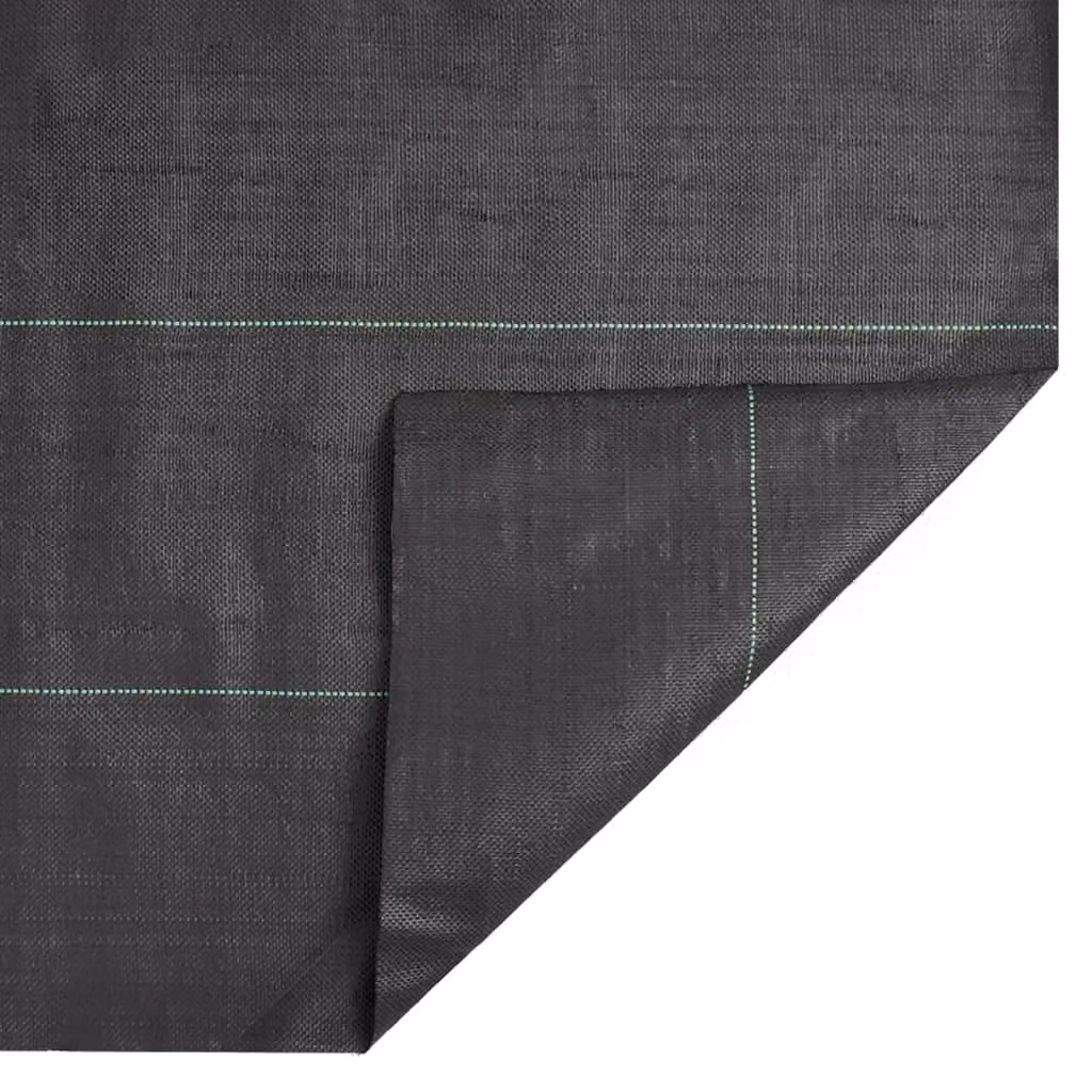 Berkfield Home Black Weed Membrane, W: 1.5 m, L: 25 m – 3