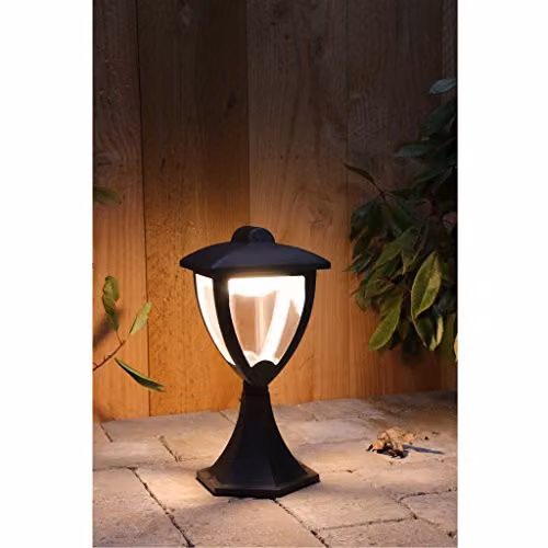 Luxform Luxembourg Anthracite Aluminium Post Light for Garden and Terrace – 2
