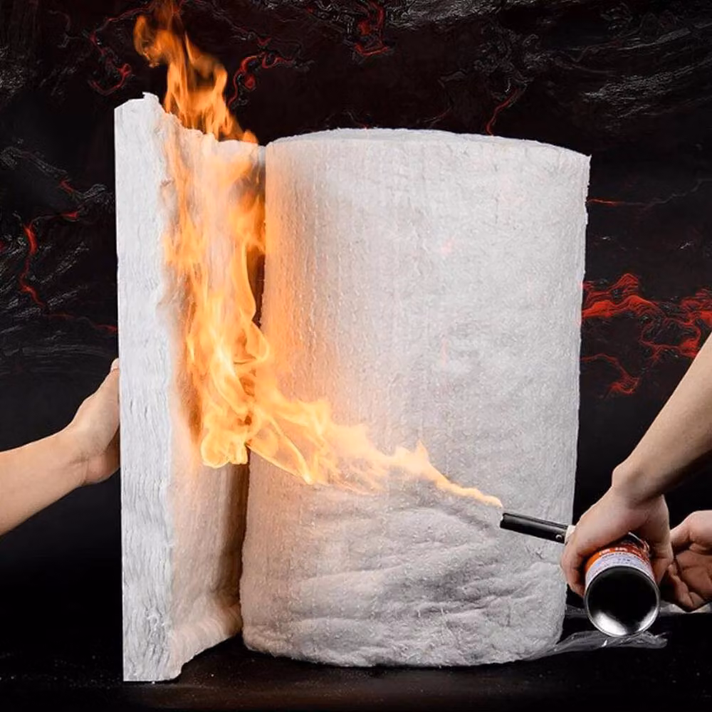 SPETLEK White Fireproof Insulation Blanket, W: 100 cm x D: 40 cm x H: 2.5 cm – 3