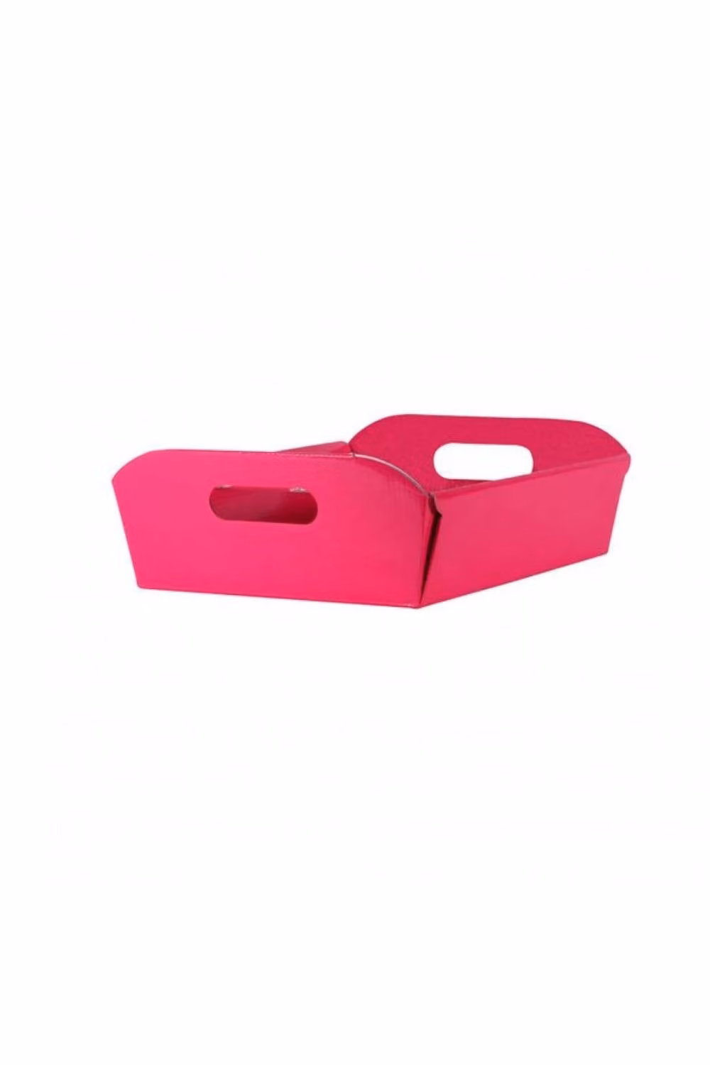 KDMD 3 Pack Small Hot Pink Foldable Cardboard Hamper Boxes – 2