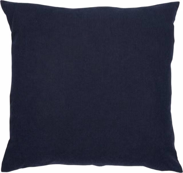 My Home Montana Blue Corduroy Square Cushion Covers