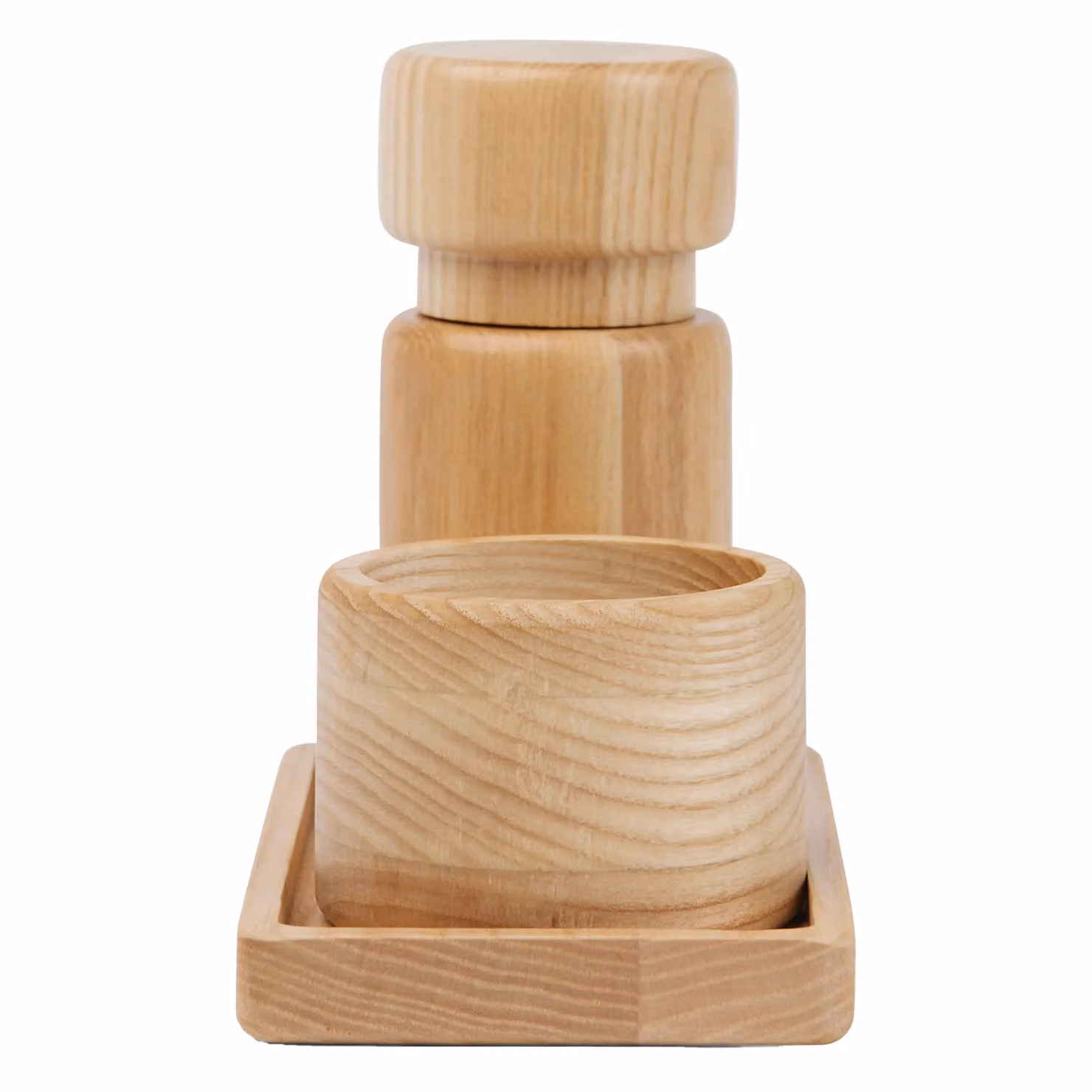 Vinga Retro Salt and Pepper Mill Set in Brown Wood – 2