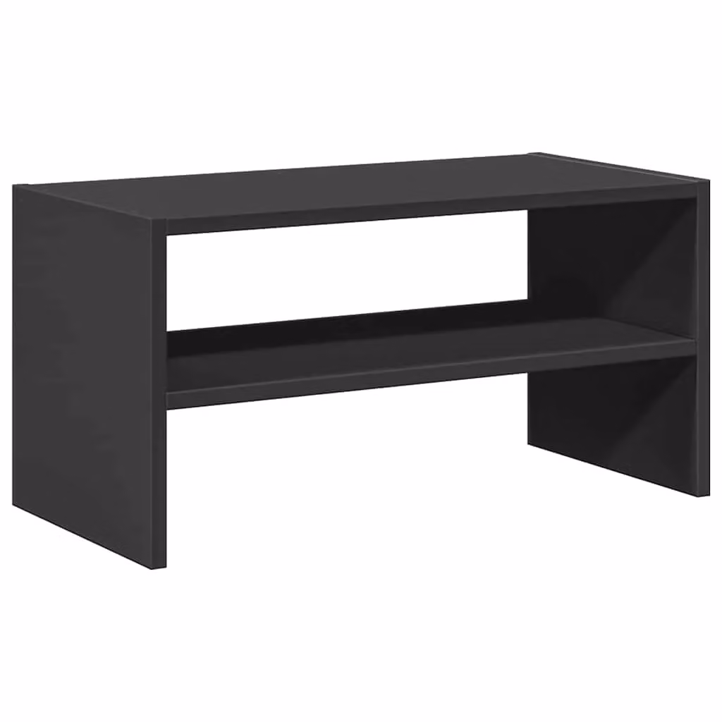 Berkfield Home Stackable Shoe Rack in Black Oak, W: 60 cm, D: 30 cm, H: 30.5 cm – 2