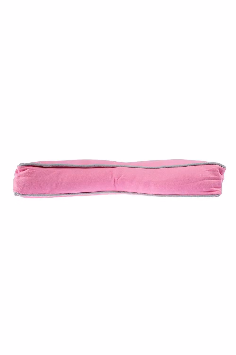 Homescapes Star Floor Cushion in Pink and Grey, 48 cm, OEKO-TEX Certified Cotton Seat Pad – 2