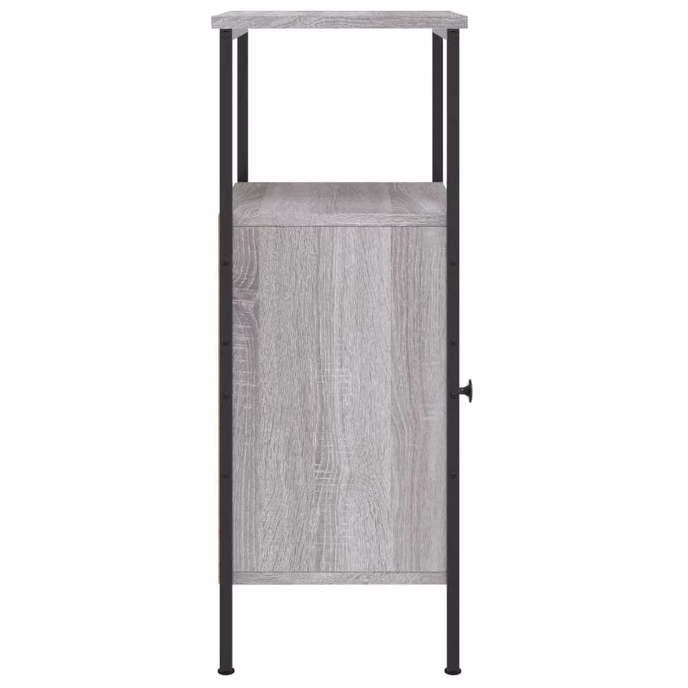 Berkfield Home Grey Sonoma Bedside Cabinet W/D/H: 41 x 31 x 80 cm – 3