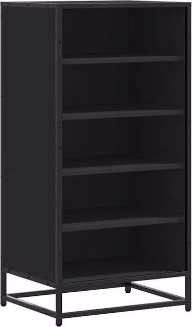 Berkfield Home Black Modern Freestanding Shoe Rack W/D/H: 48 x 38 x 97.5 cm – 1