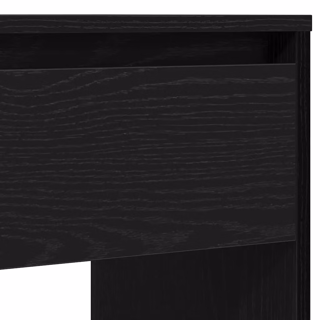 Berkfield Home Modern Black Oak Console Table, W/D/H: 89 x 41 x 76.5 cm – 5