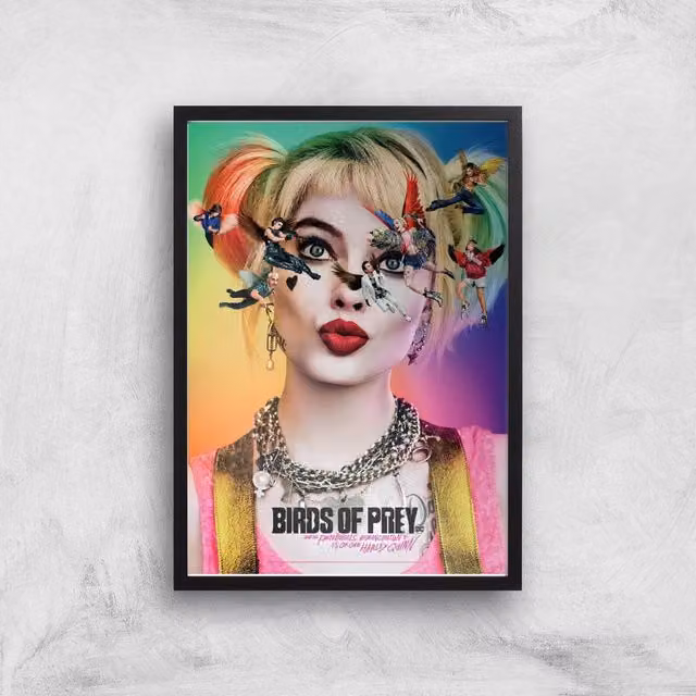 DC Comics Birds Of Prey Multicolour Giclee Art Print, A2