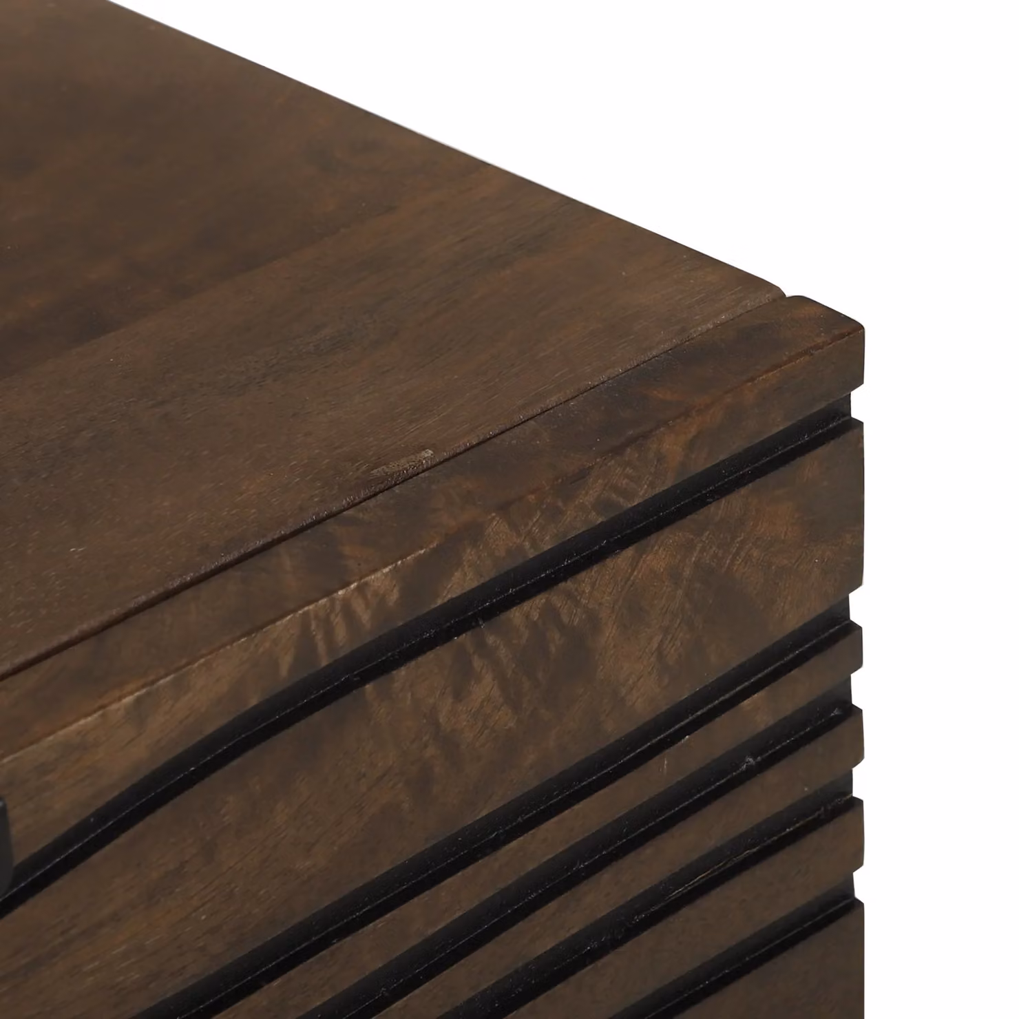 Berkfield Home Bedside Cabinet in Brown Solid Mango Wood, W/D/H: 50 x 33 x 60 cm – 4