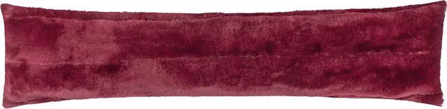 Empress Faux Fur Draught Excluder in Red