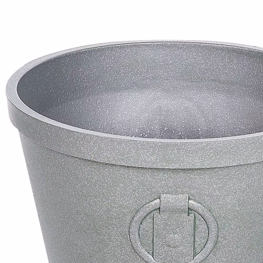 Wyld and Coco Grey Fibre Clay Planter Tub, W: 45 cm, D: 41 cm – 3