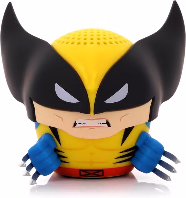 Bitty Boomers Marvel Wolverine Mini Bluetooth Speaker - Black and Multicolour