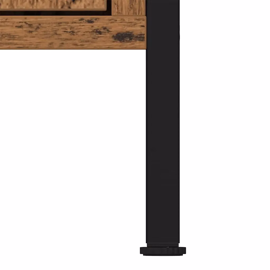 Berkfield Home Freestanding Bathroom Sink Cabinet in Old Wood Brown, W/D/H: 60 x 30 x 60 cm – 4