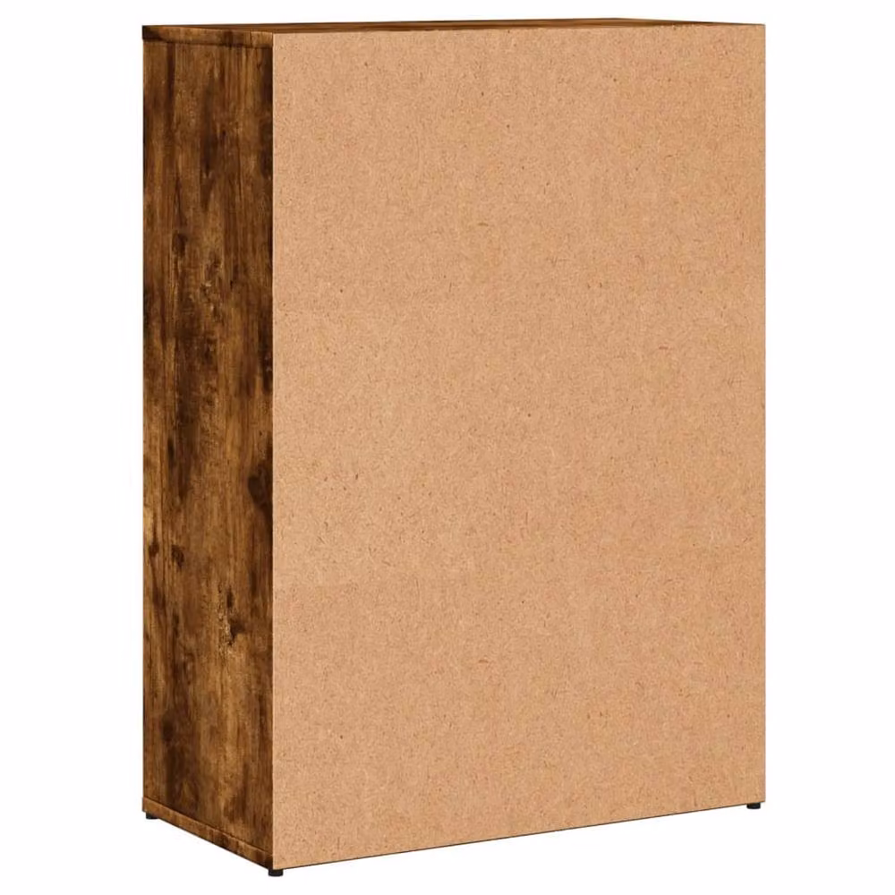 Berkfield Home Smoked Oak Sideboard in Brown, W/D/H: 60 x 30 x 84 cm – 5