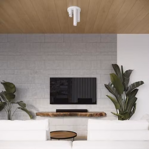 Sollux Lighting Modern White Ceiling Lamp with 3 Lights, W/D/H: 12 x 25 x 25 cm – 4