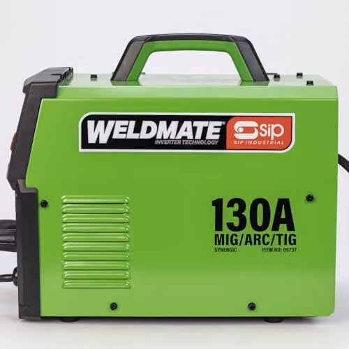 SIP Weldmate Autoplus 130A 3-in-1 MIG ARC TIG Synergic Inverter Welder, Green – 2