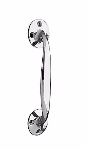 Golden Grace Bow Pull Handle in Polished Chrome, 150mm