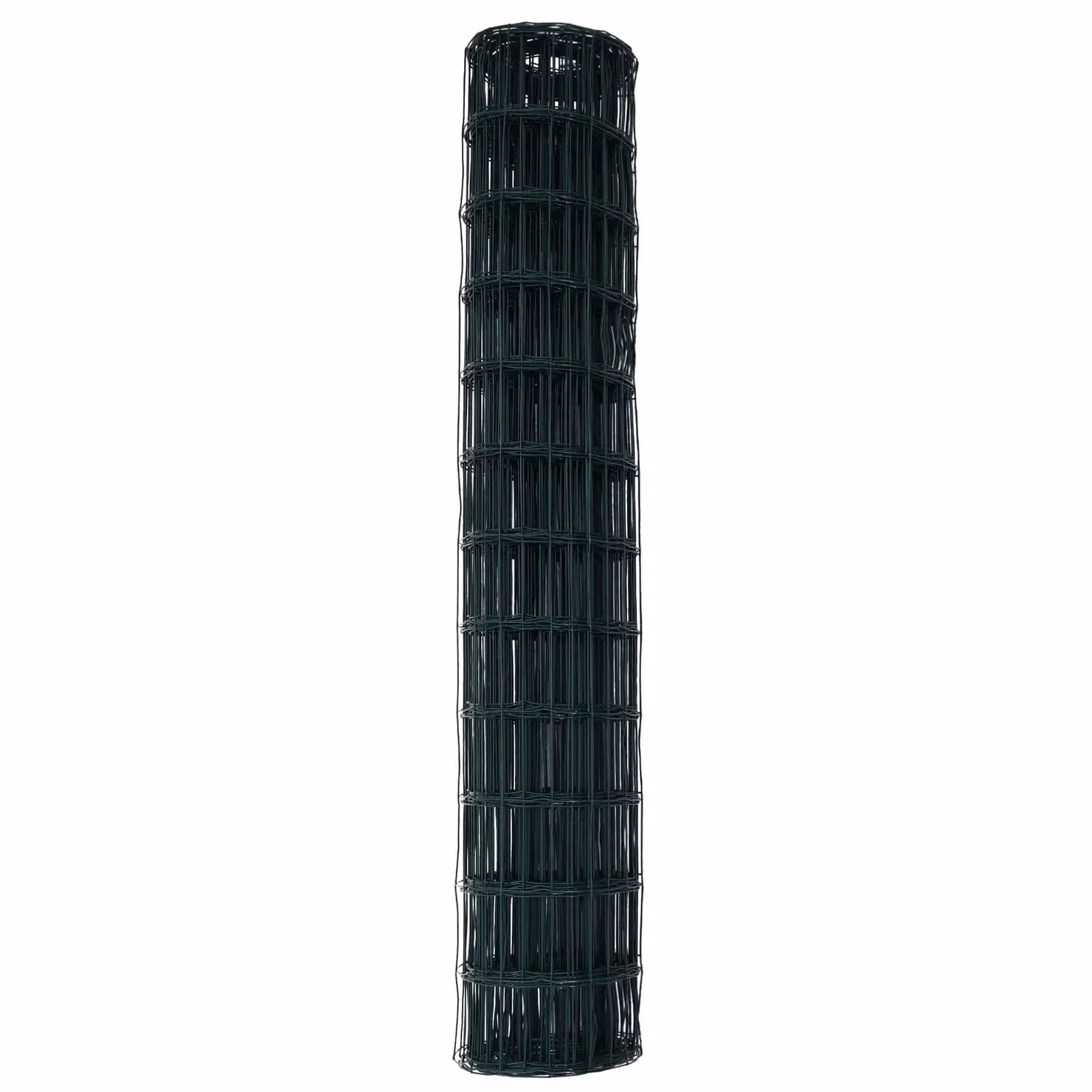 Berkfield Home Euro Fence Green 1, 4x10 m PVC-Coated Steel Rectangular Fence – 4