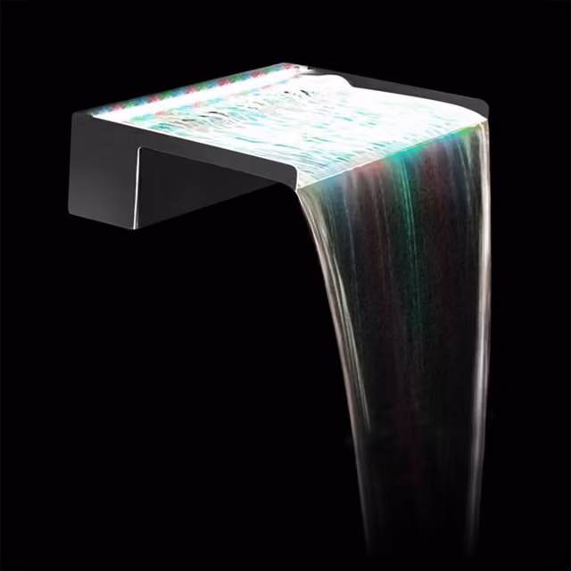 Primrose RGB Colour Changing LED Cascade Water Feature Strip Light with Remote Control in Multicolour