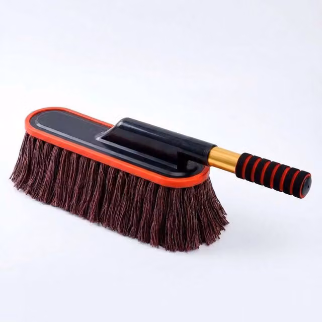 SPETLEK Telescopic Microfibre Car Duster and Wax Brush Mop in Multicolour