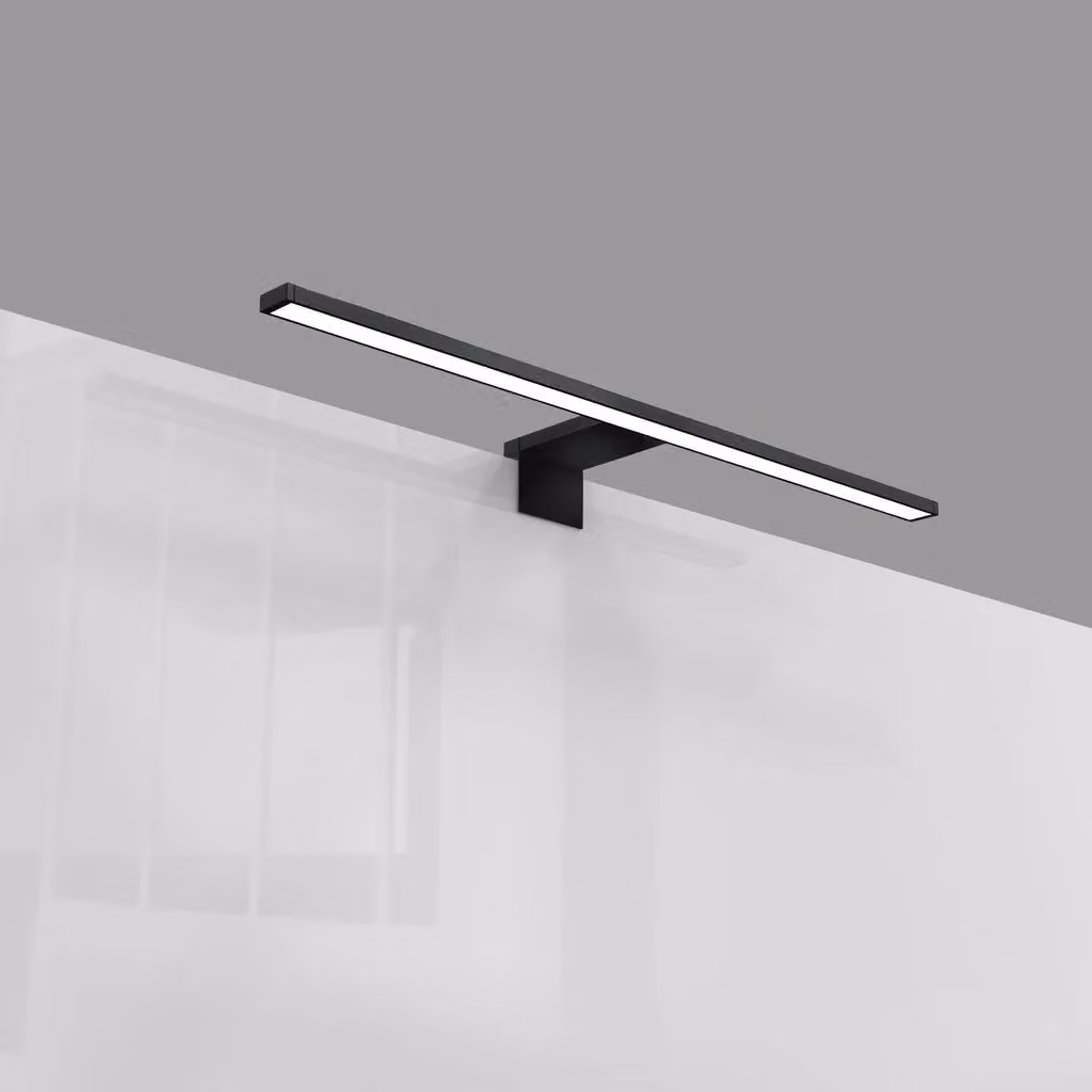 B.K.Licht Black 8W LED Vanity Mirror Light with Neutral White 4000K, IP44 Rated, 60 cm – 4