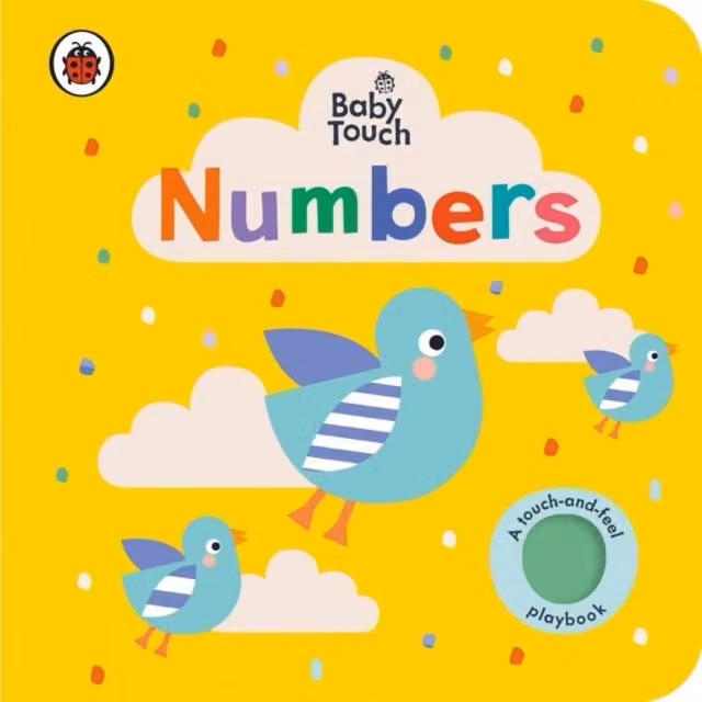 Ladybird Baby Touch Numbers Multicolour Cardboard Board Book