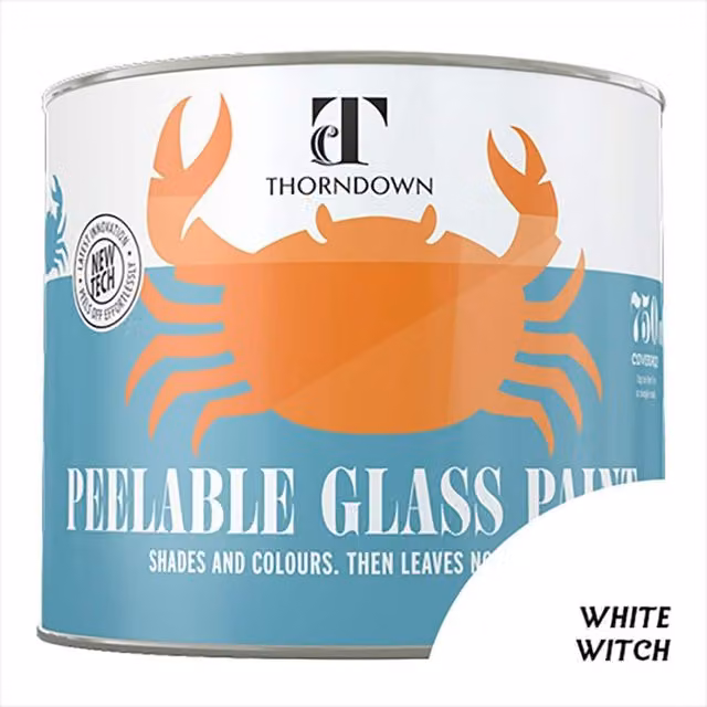 Thorndown White Witch Peelable Glass Paint in Satin Neutral, 11.5 cm