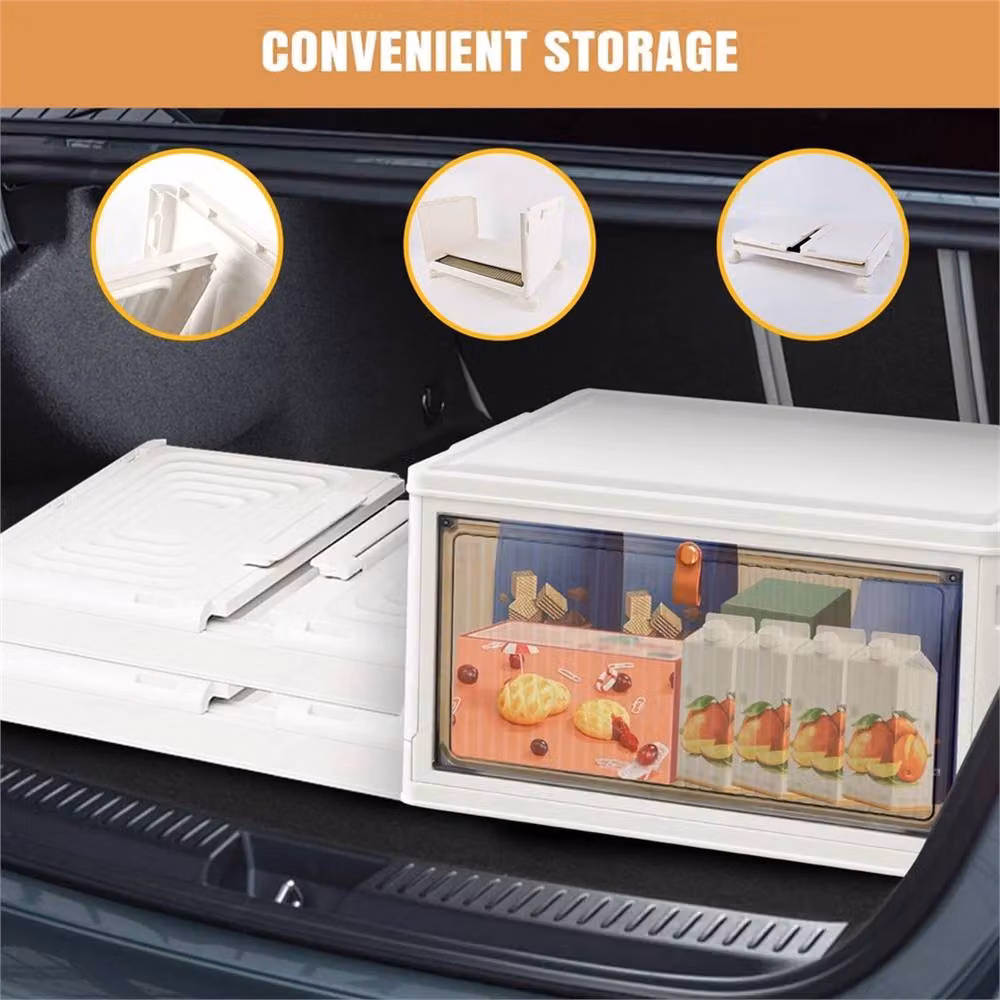 Kelvenix 5 Tier Plastic Storage Drawer Tower Unit in White, Width: 50 cm – 3