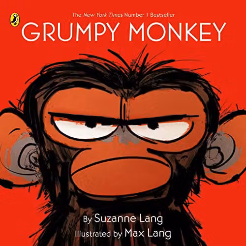 Grumpy Monkey by Suzanne Lang, Puffin Paperback Book, Multicolour – 1