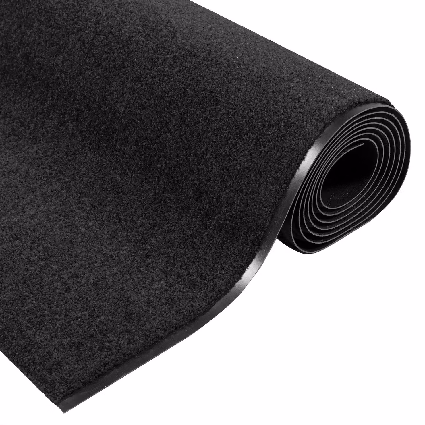 Berkfield Home Black Washable Non-Slip Doormat, W/D: 120 x 400 cm – 4